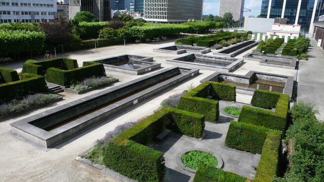 Сквер в Брюсселе