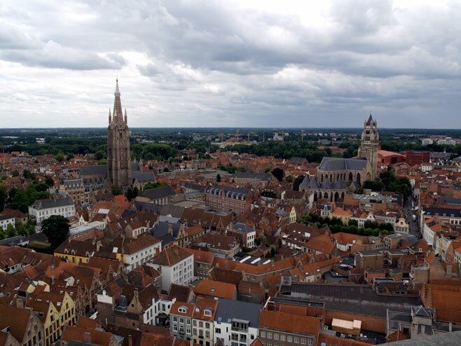 Вид на Брюгге